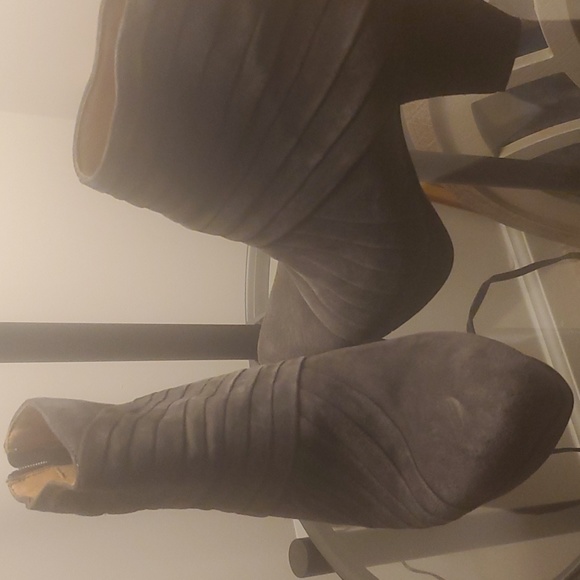 Suede Booties - Picture 3 of 4